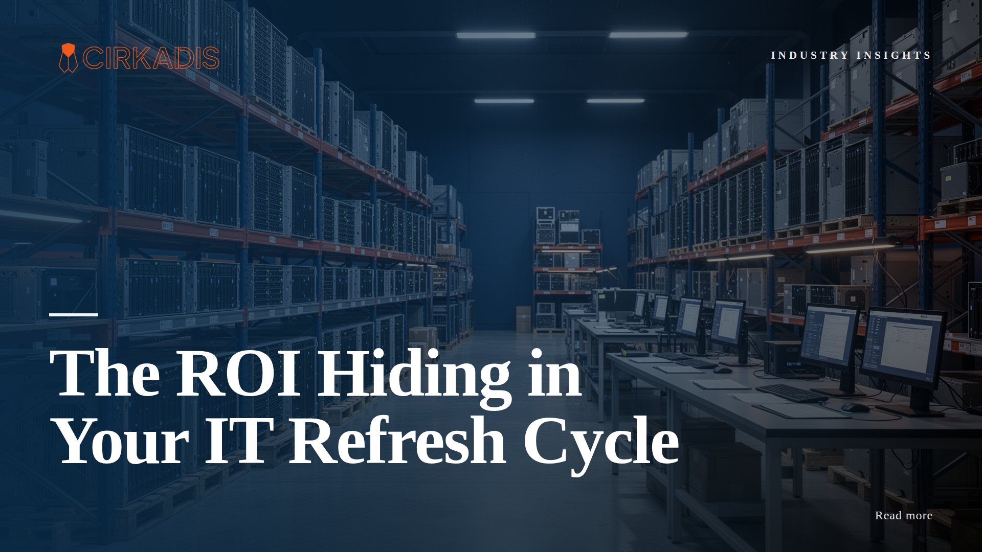 The ROI Hiding in Your IT Refresh Cycle
